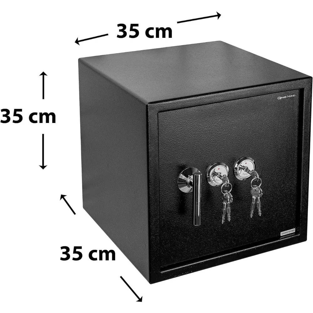 –صندوق الأمان ذو القفل المزدوج – 2 قفل متقاطع – (قياسي) #2