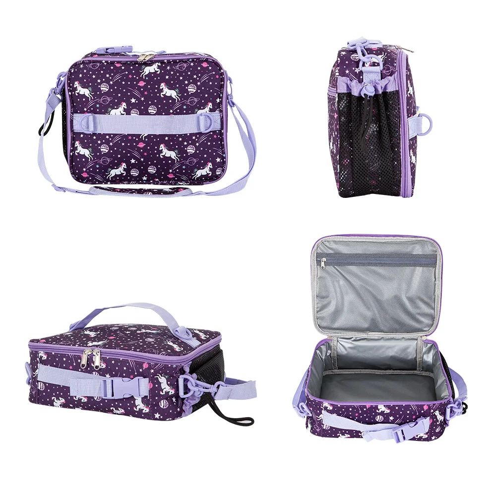 Fiambrera infantil unicornio – Reutilizable con doble aislamiento e impermeable - imagen 3