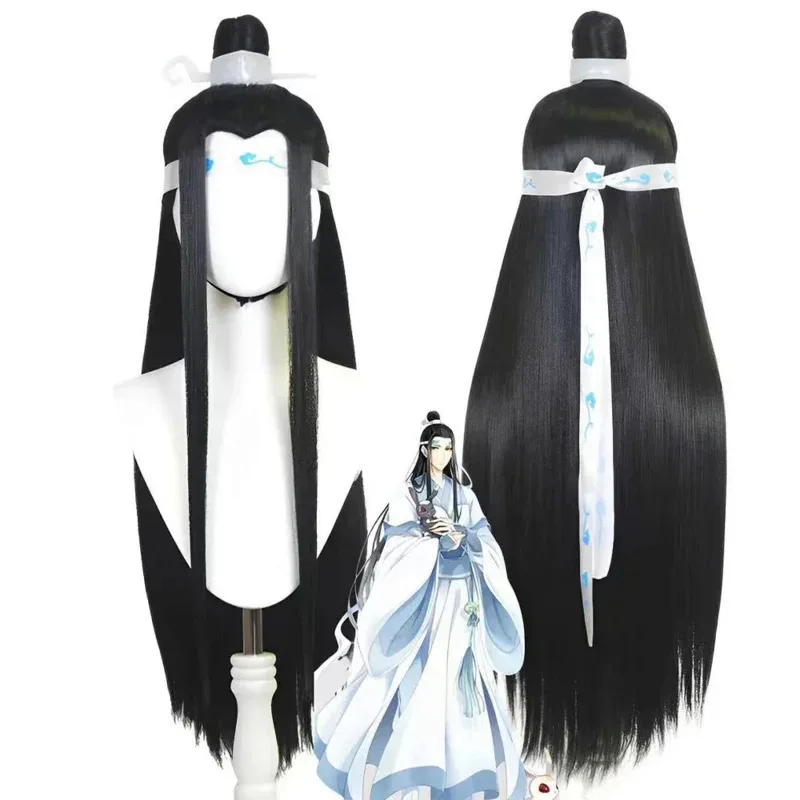 2025 yiyi أنيمي وي ووشيان مو داو إلى شي لان وانغجي تأثيري LanZhan القديمة زي شعر مستعار غراند ماستر من شيطاني زراعة