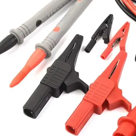 1000V 10A Probe Test  Kit For Alligator Clips For  Clamp Multimeter Cable  For Test Measurement Tool Accessory