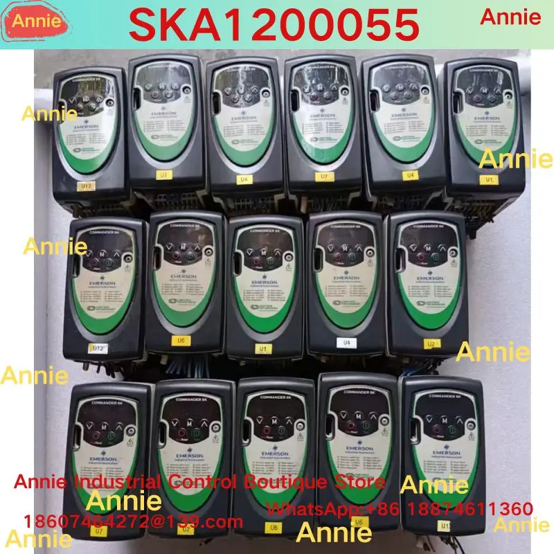SKA1200055 0.55KW 220V Inverter Used Condition with Full Functionality - Second-hand Test OK