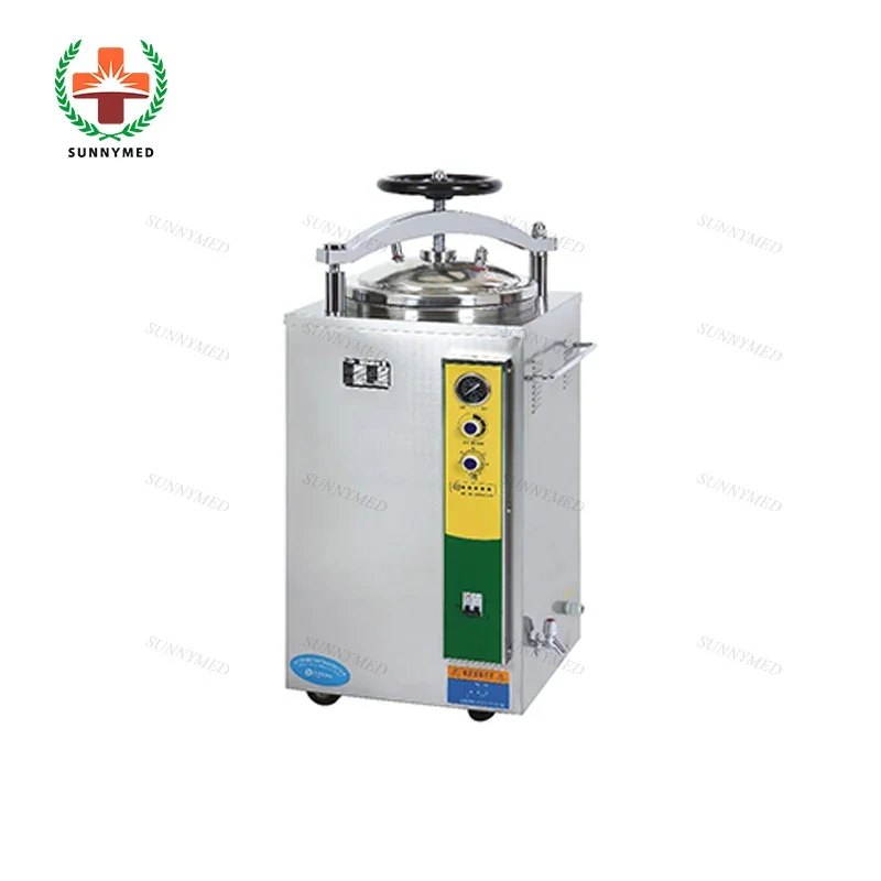 

SY-T017-2 wholesale price 50L 75L 100L medical vertical sterilizer autoclave durable in use Pressure steam sterilizer