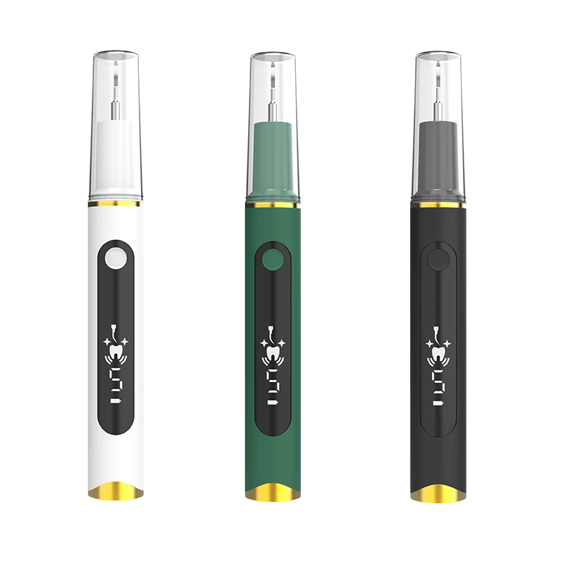 

Smart Ultrasonic Tooth Cleaner Electric Dental Scaler Calculus Remover Plaque Tartar Removal Teeth Cleaning Tool