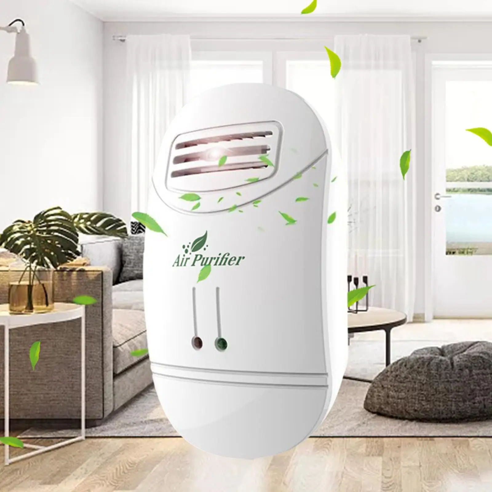 Portable Car Purifier USB Negative Smokers Odor Remover Mini Air Freshener for Home Bathroom Bedroom Office Table