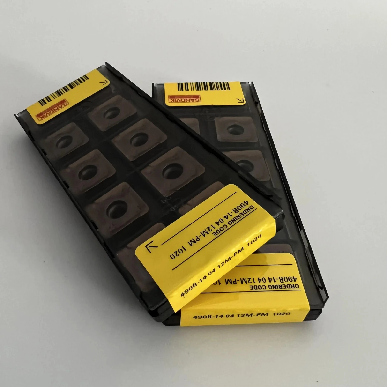 

490R-140412M-PM 1020 Carbide CNC Blade 10 PCS
