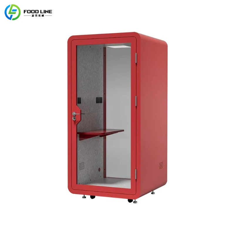 Customized Portable Soundproof Chamber Mobile Acoustic Cabin Office Pod for Home Working Live Streaming and Recording Studio