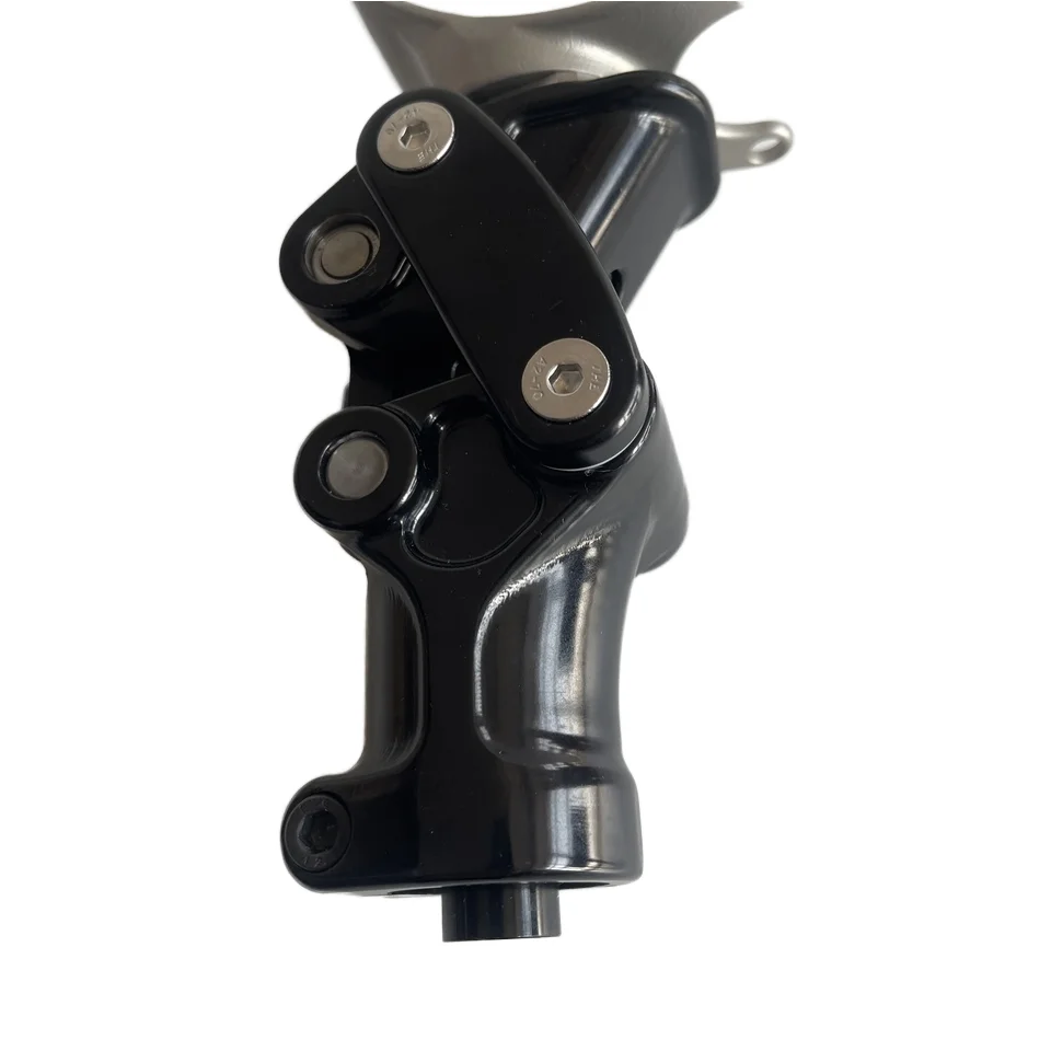 Aluminum mechanical knee joint prosthetic components for use above prosthetics