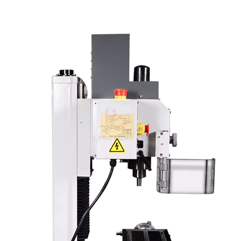 VM28L All-in-one  Multifunctional Digital  Ball Screw Drilling And Milling Machine  Spindle Box Can Be Tilted Left Or Right 90°