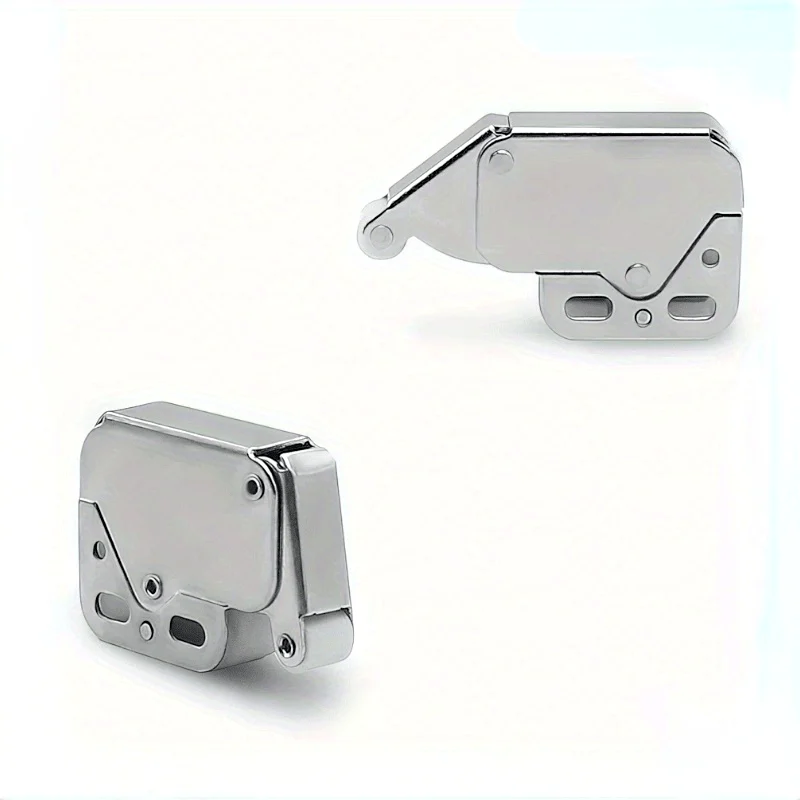 2 Sets Mini Touch Latch Automatic Spring Push Catch Bounce Lock For Cabinet Cupboard Doors Furniture Security Lock