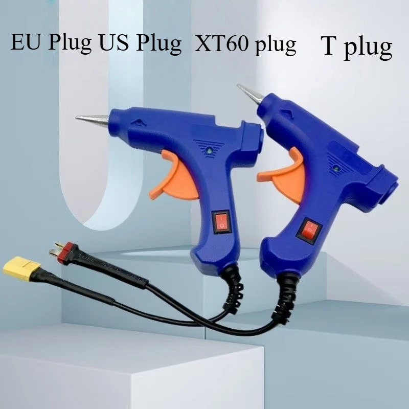 

Model Aircraft Handmade Hot Melt Adhesive Gun Small 20W Hot Melt Adhesive Stick DIY Multifunctional Household