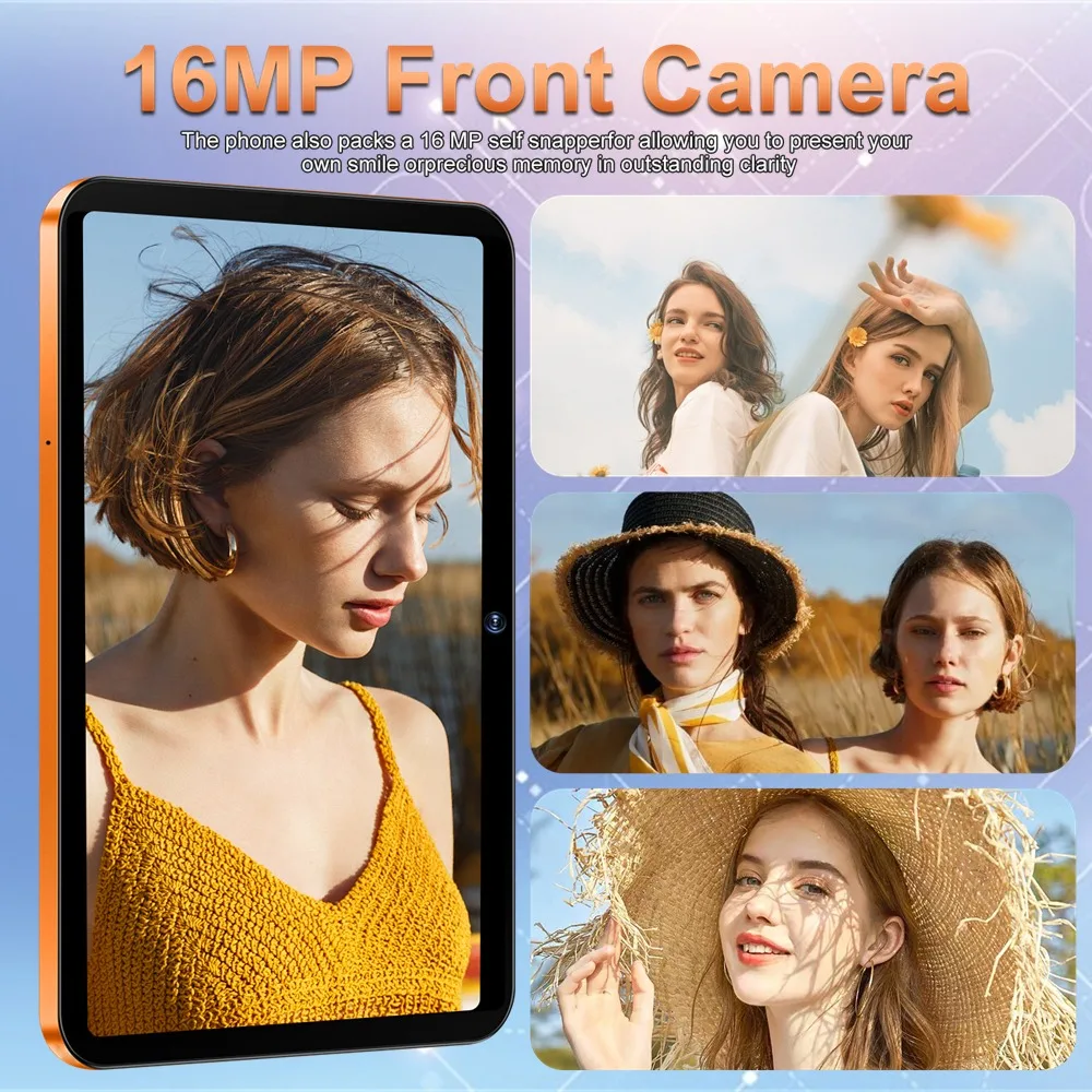 CHOTOG Pad 7s Pro Global Version Tablet 10.1 Inch Android 15 Tab PC 16+32MP Camera 10000mAh Battery Face Unlocked Wifi GPS Tablets For Children's Kids Gifts