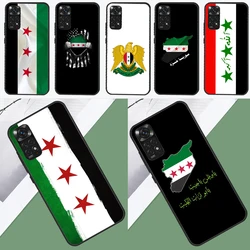Syria Flag Case For Xiaomi Redmi Note 12 Pro Plus 8 9 10 11 Pro 8T 9S 10S 11S 12S 9C 10A 10C 12C Cover
