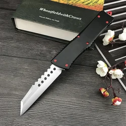 NEW Mic Pocket Knife D2 Blade Aluminum Alloy Handle High Quality Outdoor EDC Survival Camping Hiking Hunting Tools