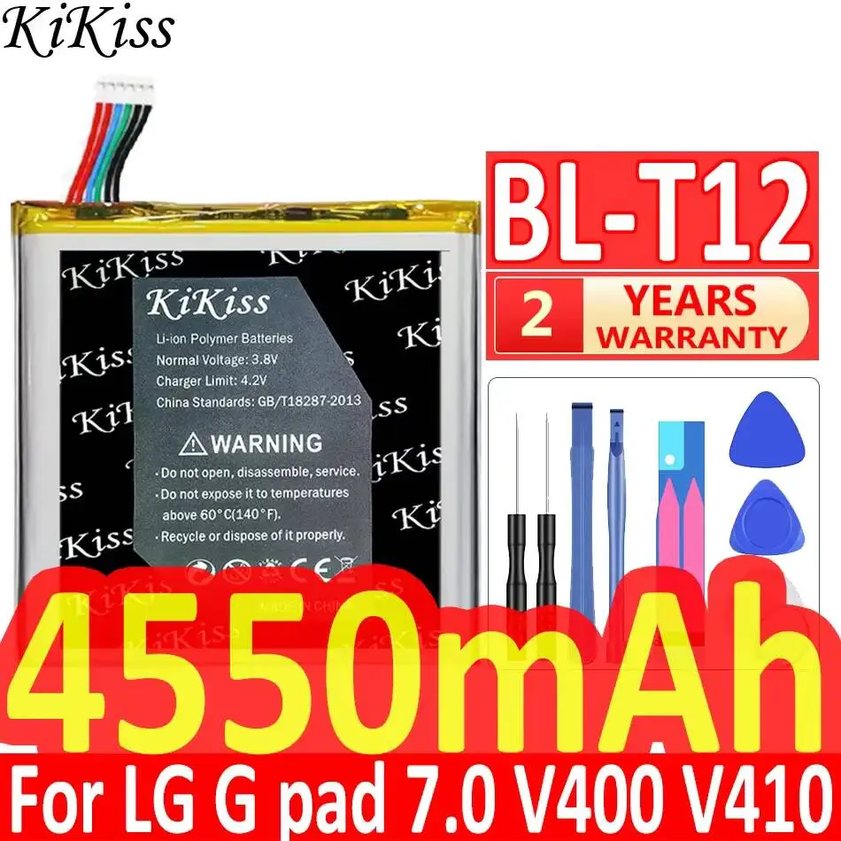 

For LG G Pad 7.0 V400 V410 Tablet Battery Long Lasting 4550mAh BL-T12