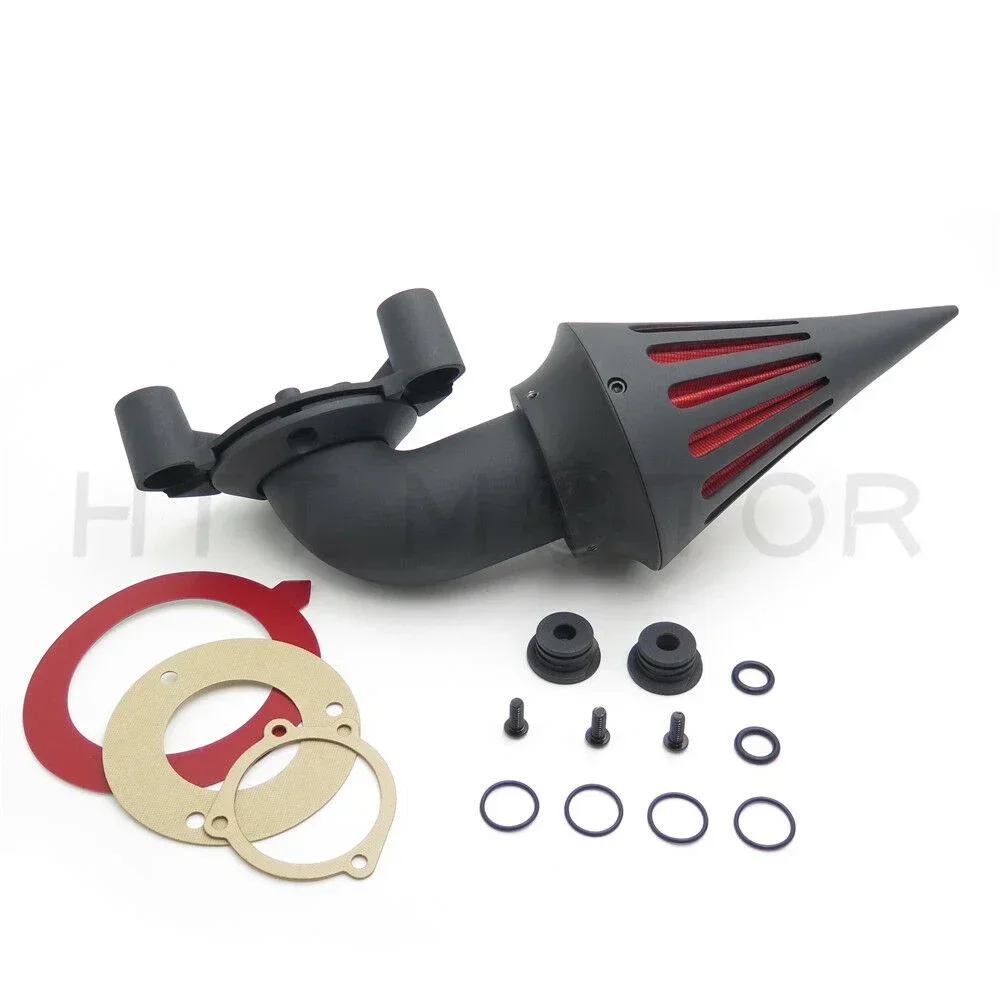 

BLACK Motorcycle Spike Air Cleaner Filter for 1991-2021 Harley Davidson XL Models Sportster
