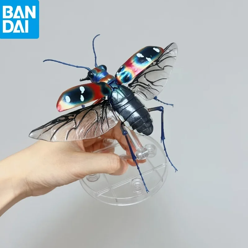 

Bandai Chalcosoma Atlas Caucasus Beetle Movable Model Hyper-Realistic Insect Ornament Toy for Collectors Authentic Action Figure