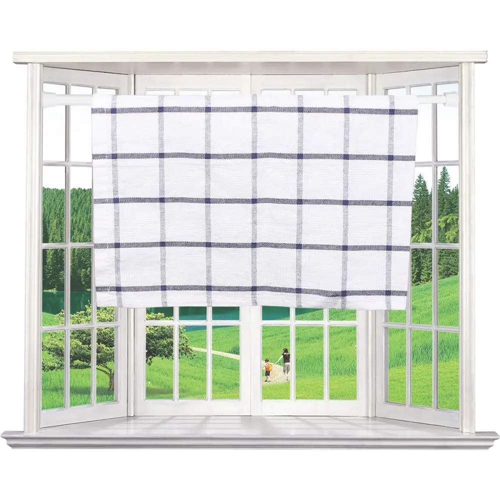 Multi Purpose Spring Loaded Extendable Telescopic Net Voile Tension Curtain Rail Pole Net Rods