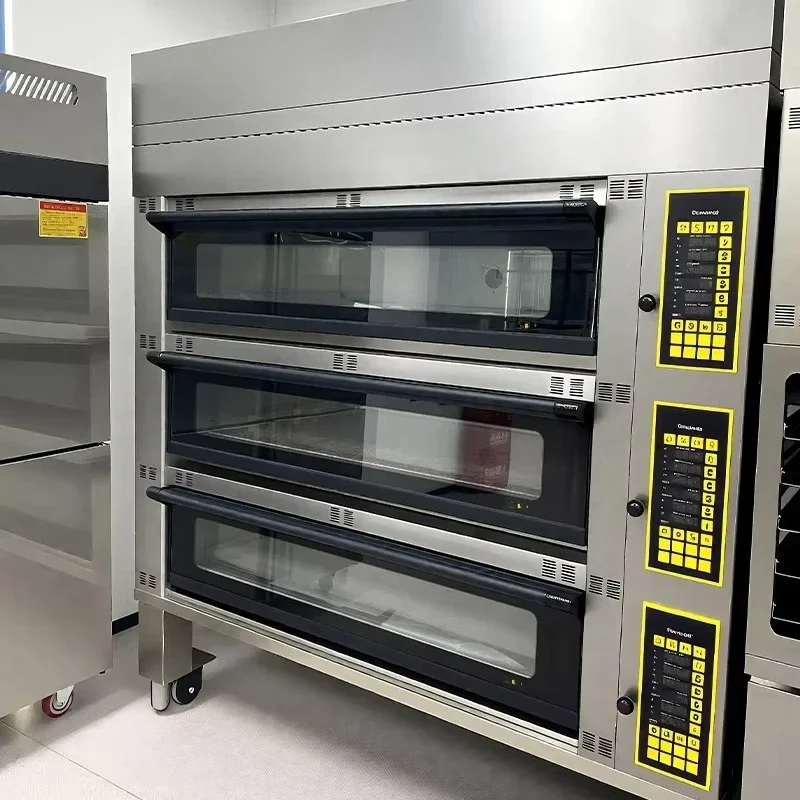 FL Commercial All Stainless Steel Bakery Equipment Corrosion Preventive Cookies Bread Toasters Cake Pizza Gas Oven Customized