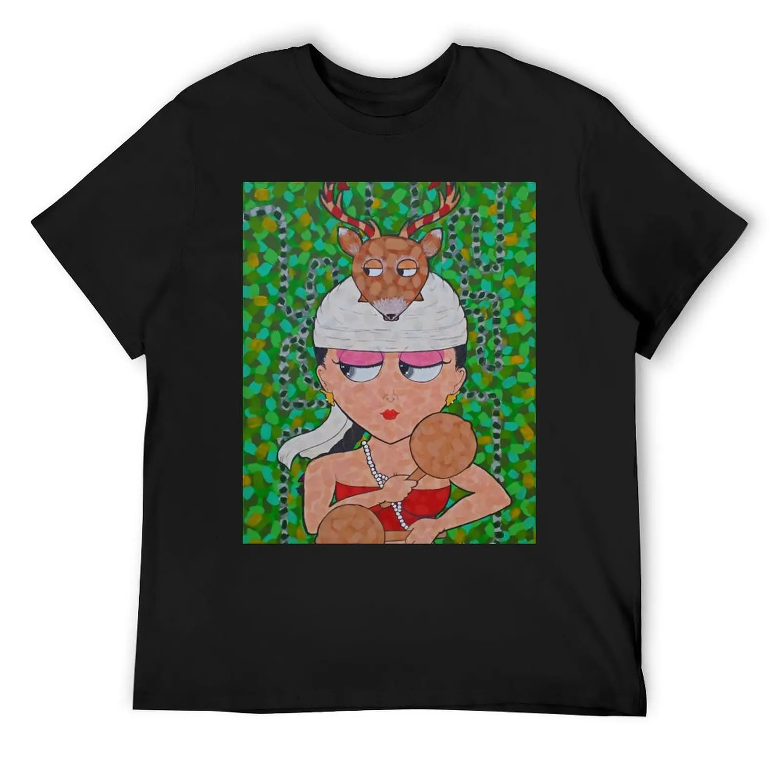 

Yaquesita Boquita T-Shirt cotton man t-shirts vintage clothes summer shirt plus size men clothing