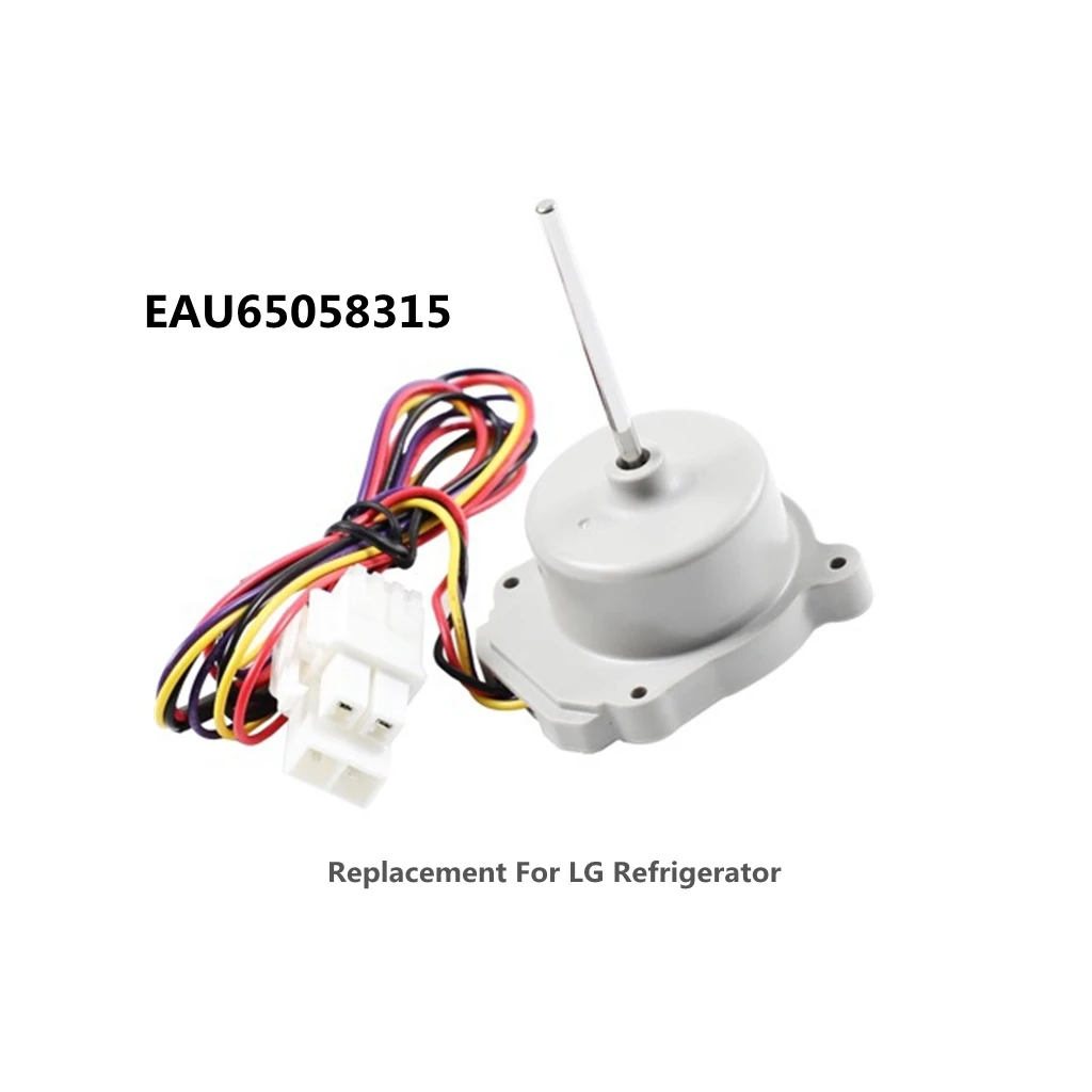 1pc Replacement Compressor Cooling Fan Motor EAU65058315 DC12V 1A Motor Shaft 46mm Refrigerator Repair Parts