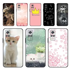 For vivo Y31 2021 Case Shockproof Soft silicone TPU Back Cover For Vivo Y53S 4G Y31 2021 Y 31 Case V2036 Phone Case Cute Cartoon