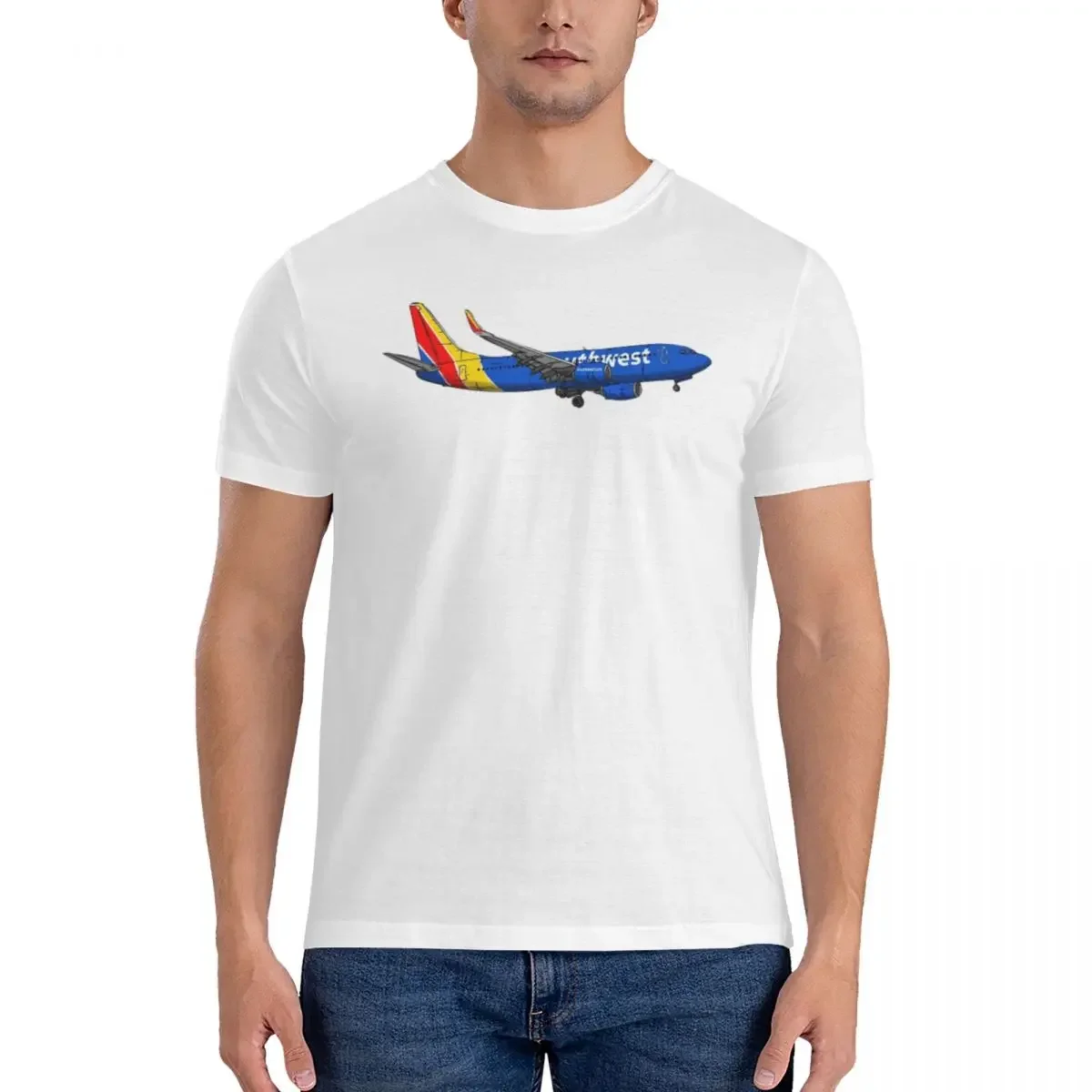 

Being Southwest T-Shirt for Men Cotton Oversized T Shirts Men's Short Sleeve Round Neck Summer Clothes Tops S-6XL