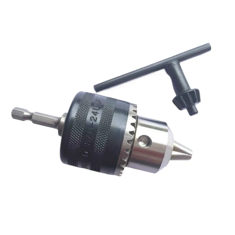 

Высокопрочный шестигранный хвостовик 1/4 для ветроотбойного молотка, переходник для электродрели, универсальная версия 1.5-13 мм