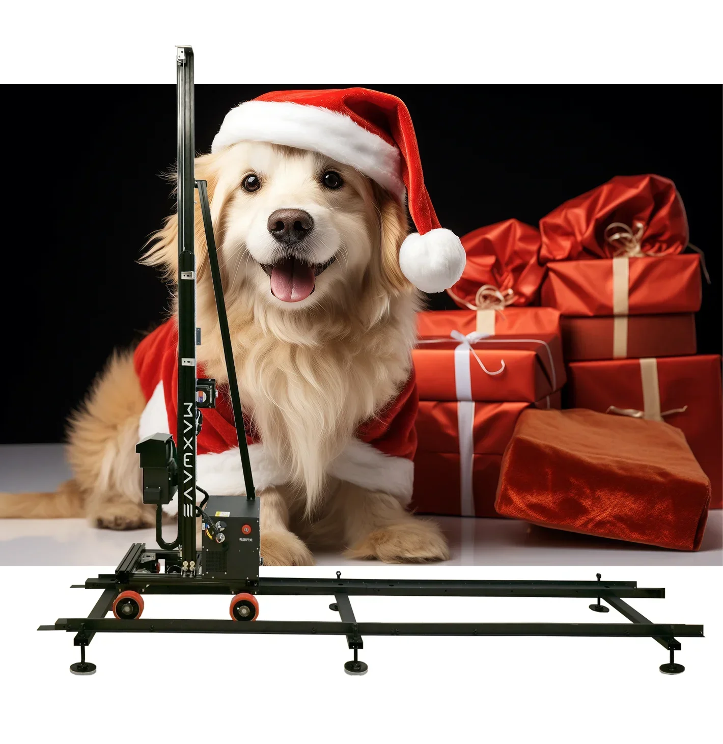 3D UV flat Intelligent Vertical Wall Printer, Digital Varnish Inkjet mural Printing Machine, Direct To Wall Painting Machine