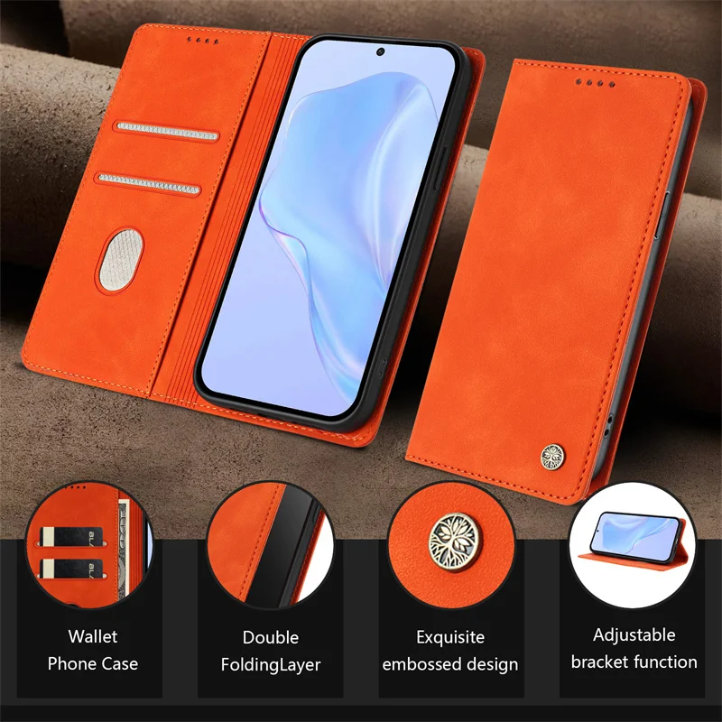 حافظة ملونة من Etui Mi 17/17Promax Macaron لهاتف Xiaomi 17 Pro MAX Capa حافظة جلدية مغناطيسية لهاتف Xiaomi 17 Pro حافظة محفظة Fundas