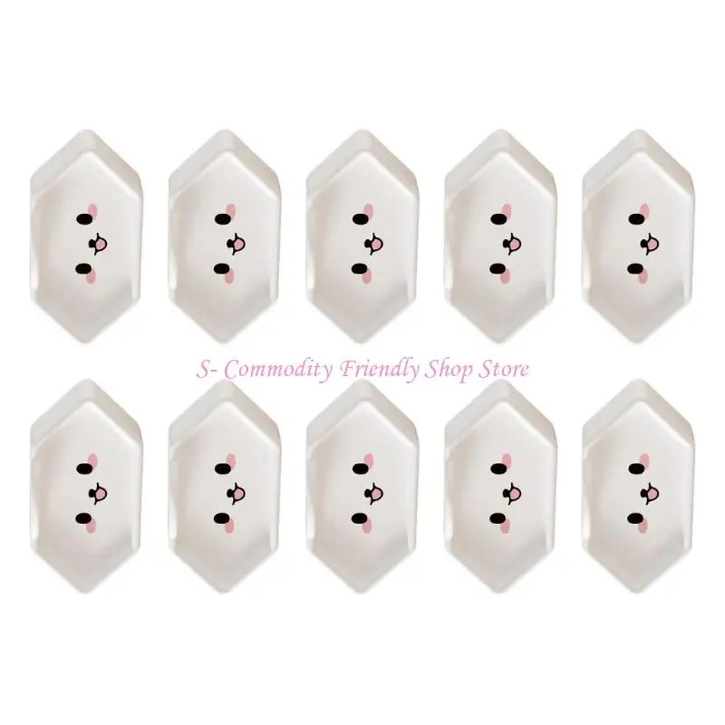 

85ae 10pcs Силиконовый электрический покровный чехол для международного решения для детского испытания