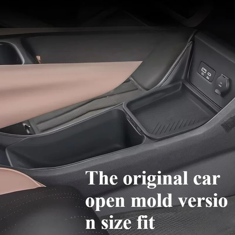 

For BYD Seagull Double Storage Storage BoxCentral Control Storage Box Armrest Silicone Interior Supplies Silent Car Accessorie
