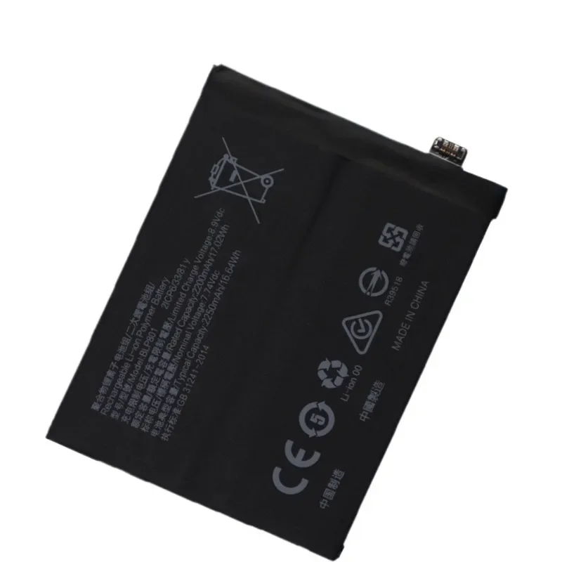 NEW Battery BLP801 7.74V 4500mAh for OPPO OnePlus 8T 9R One Plus 9R 8T Mobile Phone Battery