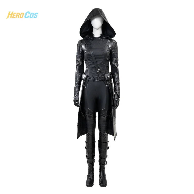 

Thunderbolts Ghost Ava Starr Cosplay Costume Superhero PU Material Jumpsuit for Movie Carnival Party Animation Prop Suit