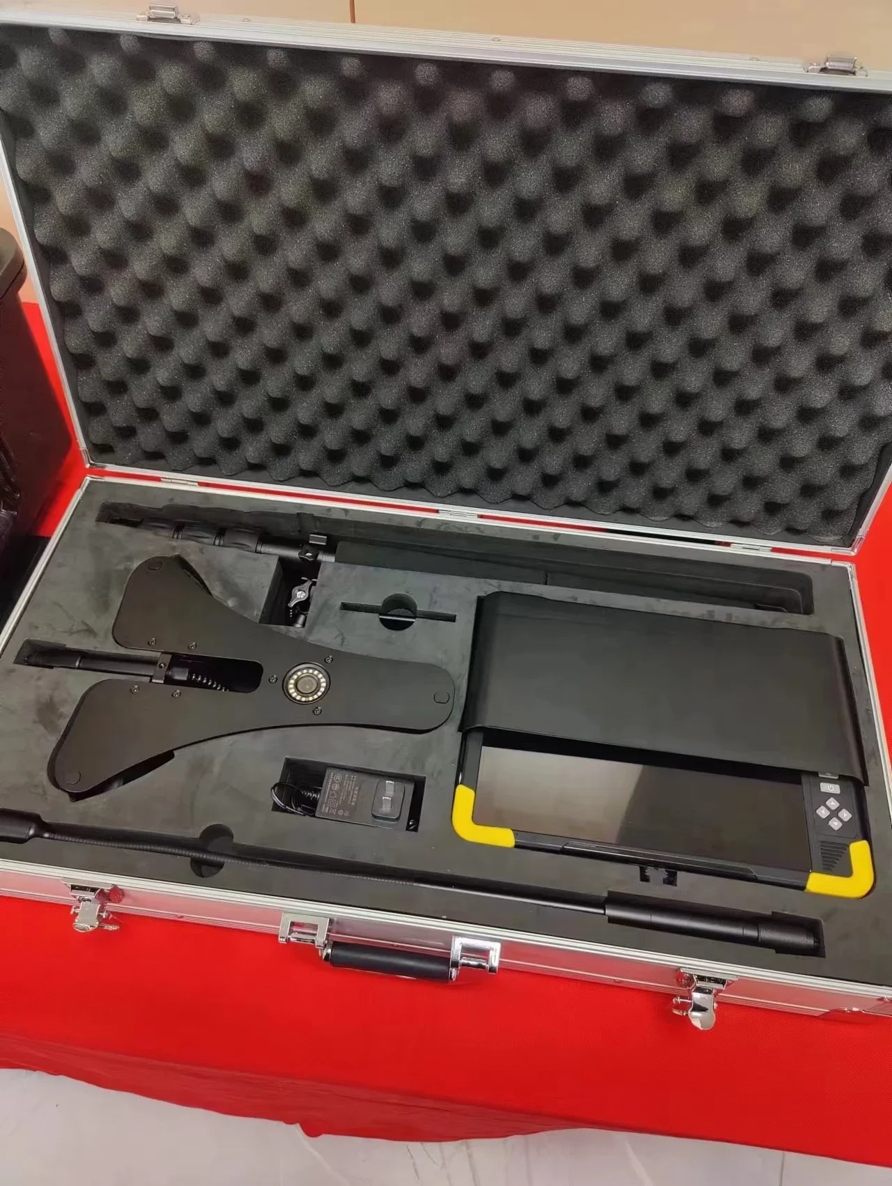 High Rechach Building Check Under Vehicle Search Security Undercarriage Inspection Camera With 10inch