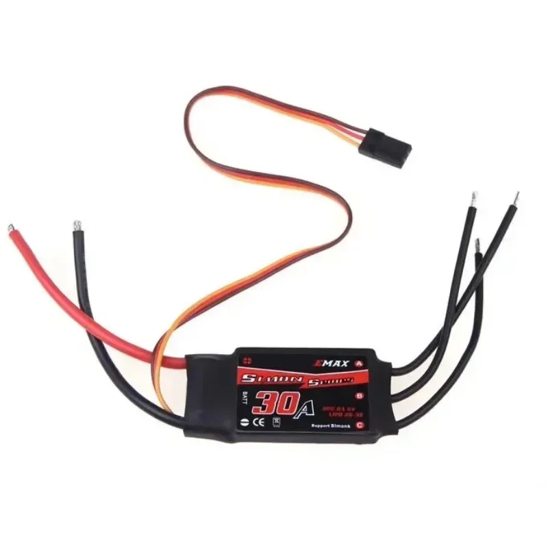 EMAX SimonK ESC, 12A/20A/25A/30A, Built-in BEC, Brushless Speed Controller, Professional Parts for RC FPV Models