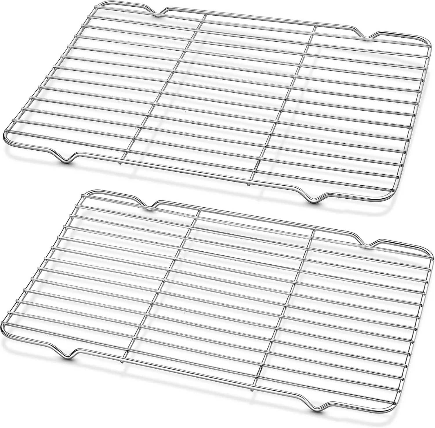 Cooling Rack and Baking Rack, Stainless Steel, 2PCS, 10' x 15' | Heavy Duty Cooling Racks for Cooking and Baking, Sturdy Wire Ra