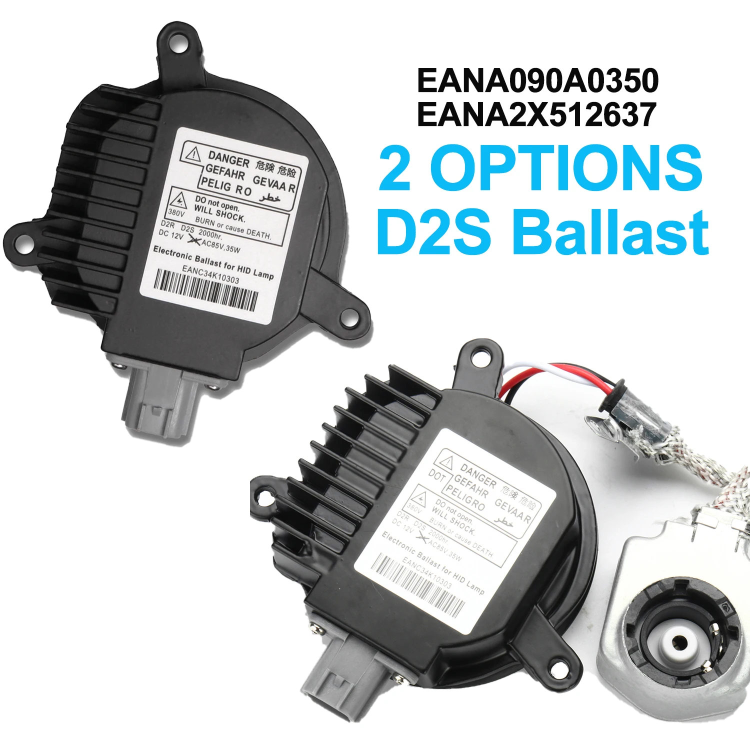 Car Light Ballast Igniter Xenon Headlight HID Ballast D2S For Infiniti EX35 FX35 FX45 FX50 G35 G37  EANA090A0350 EANA2X512637