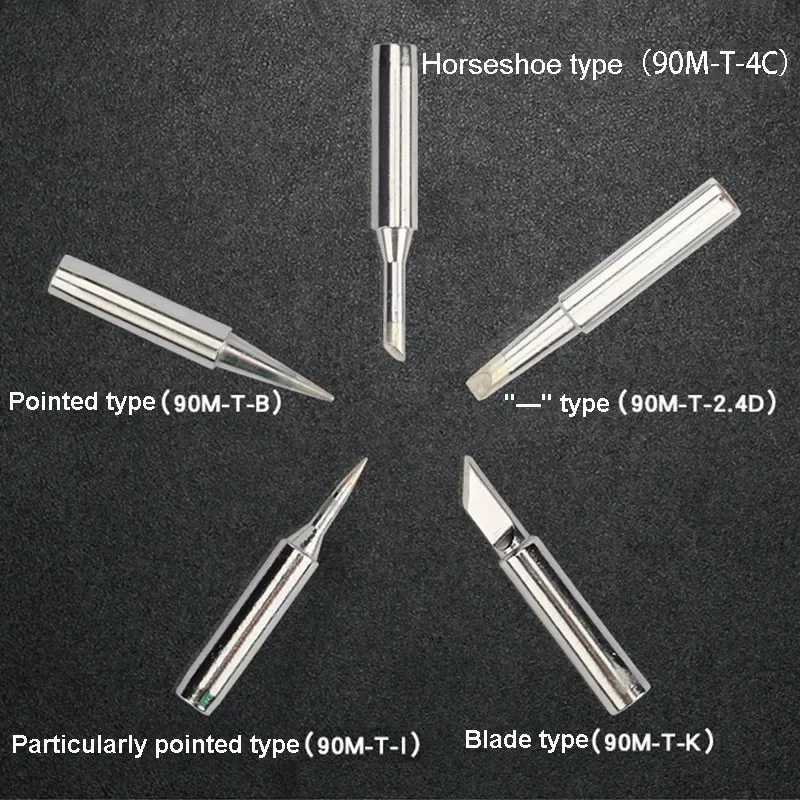 5Pcs Set 900m T I 900M T B Welding Tool Lead Free Soldering Iron Head Bit For Welding Accessories Soldering Iron Tip