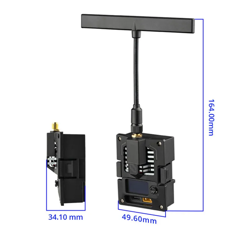 RADIOMASTER Bandit Micro ExpressLRS FCC 915MHz RF-module ELRS bereik Longe-onderdelen