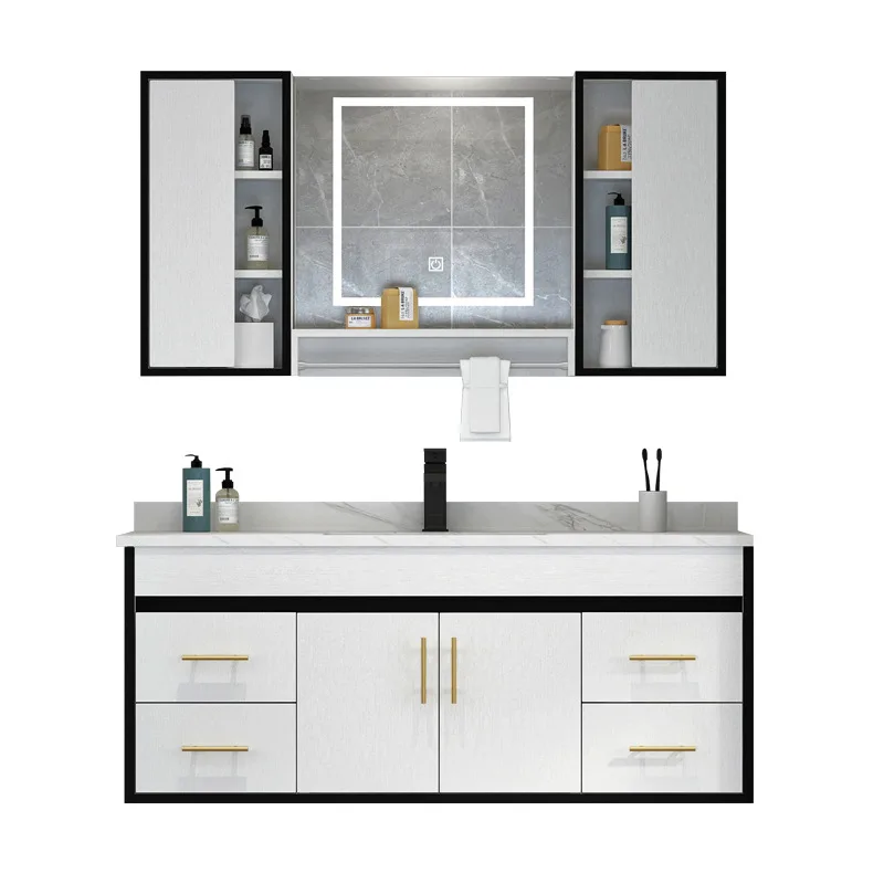 

Bathroom cabinet combination slate basin intelligence