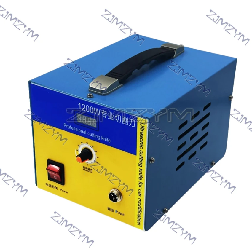 1200W Ultrasonic Cutting Machine For Deburring Burr Edge Cutting Car Headlight Modified Leather Plastic Fabric