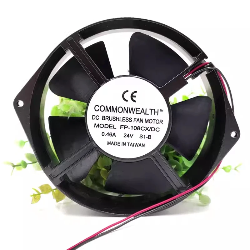 BRAND NEW ORIGINAL AXIAL FLOW FP-108CX/DC S1-B 24VDC INVERTER COOLING FAN 15038