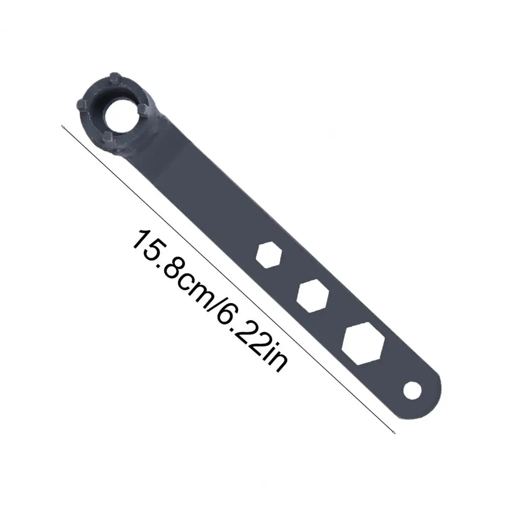 High Carbon Steel Wrench Adjustable Angle Grinder Wrench High Carbon Steel Pin Spanner Heavy Duty Anti-slip Tool for 4 to 4-1/2