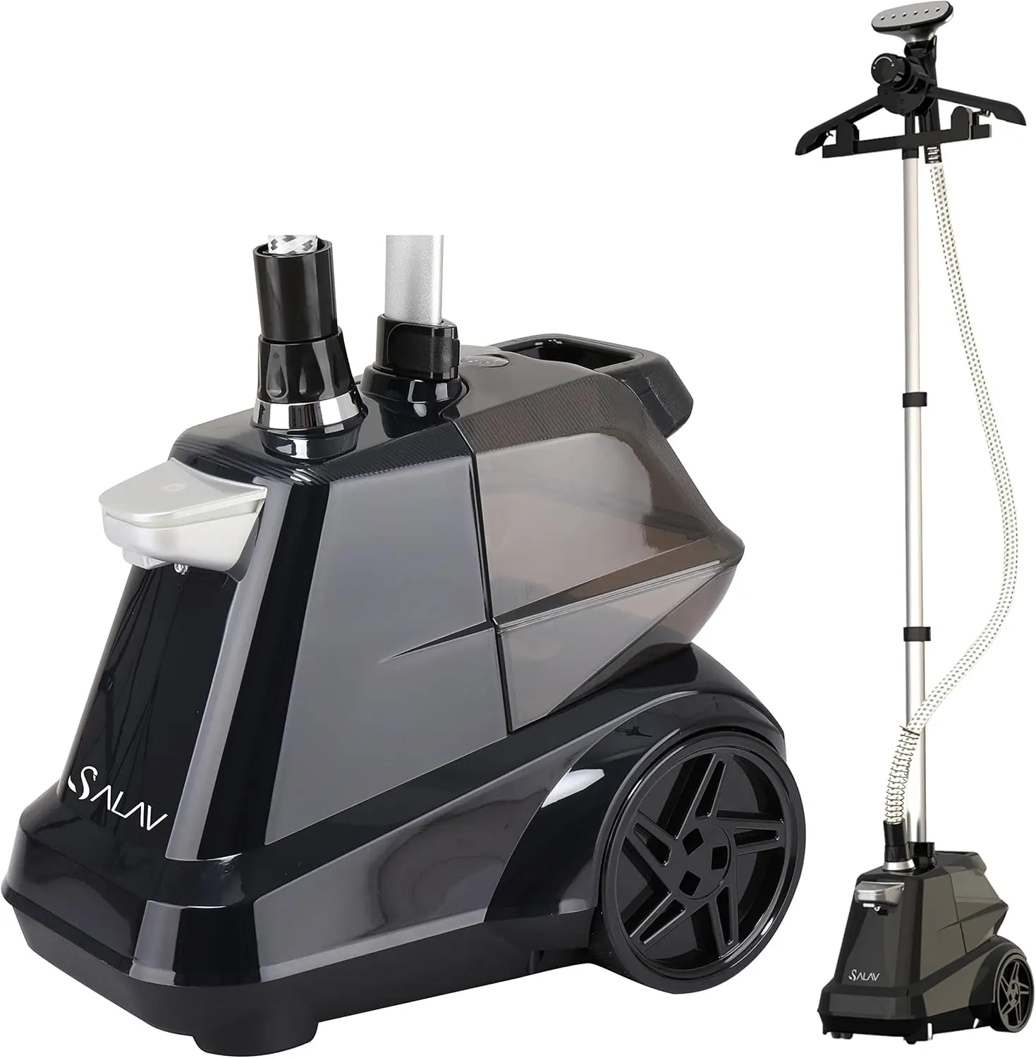 

Full-Size Garment Steamer with Foot Pedals and Extra Large 3L (101.5 oz) Water Tank, 1800 watts