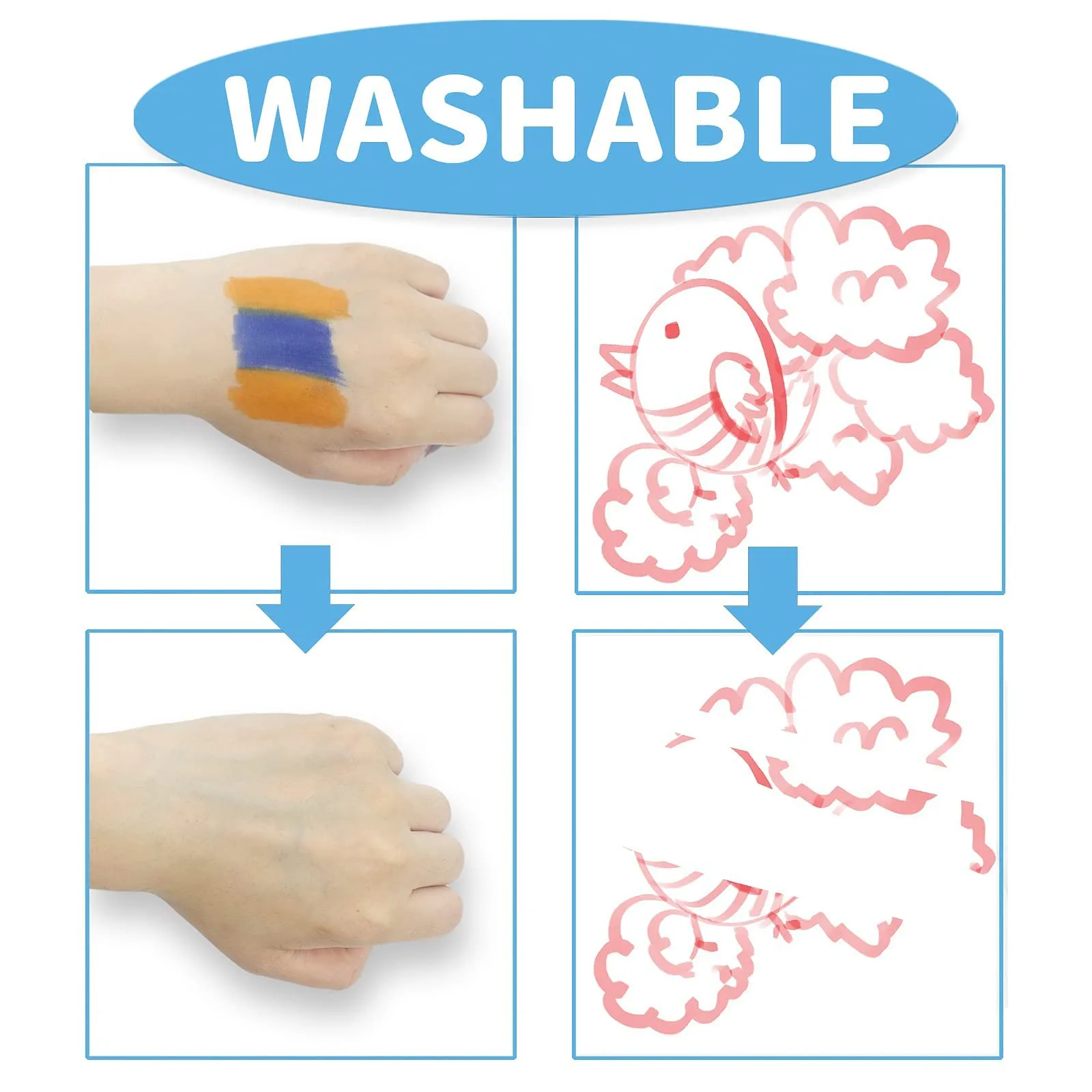 Blank Watercolor Cards And Envelopes,White, Acid-Free, Paper For All Occasions