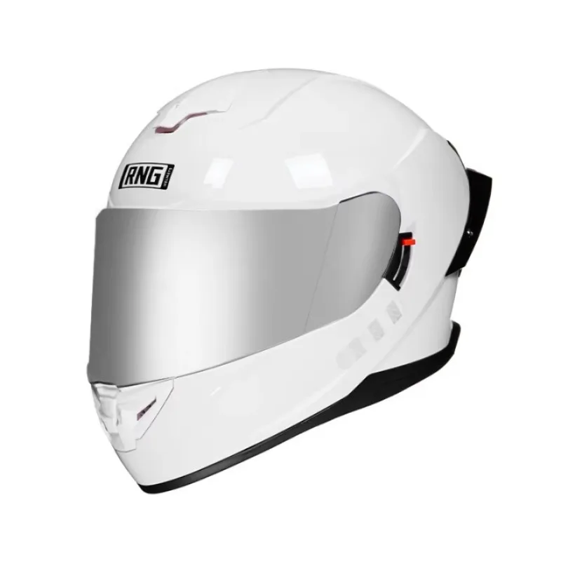 خوذة دراجة نارية كاملة الوجه م - مراجعة Dual Visor Motorcycle Racing Helmet وسعره