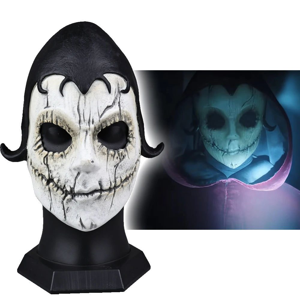 Cosplay miércoles Stalker Agnes máscaras faciales mascarada carnaval disfraz de Halloween máscaras de fantasma accesorios máscara de látex para adultos