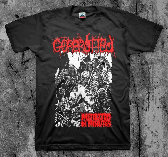 Gorerotted 'Mutilated Woman' T shirt  High Quality 100%Cotton Short Sleeve