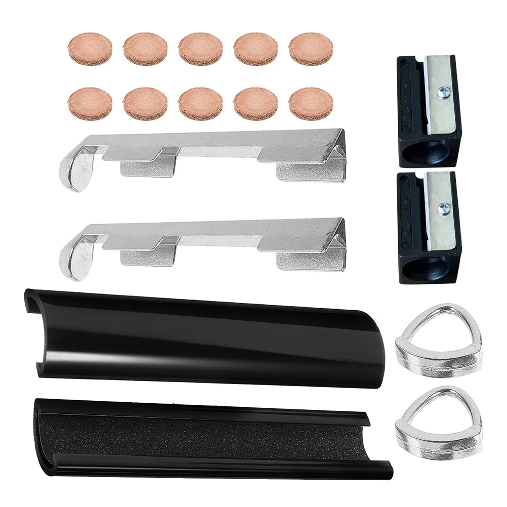 

Billiards Club Repair Kit Straighten Maintenance Tools Pool Stick Tip Replacement for Cues Tips Supplies