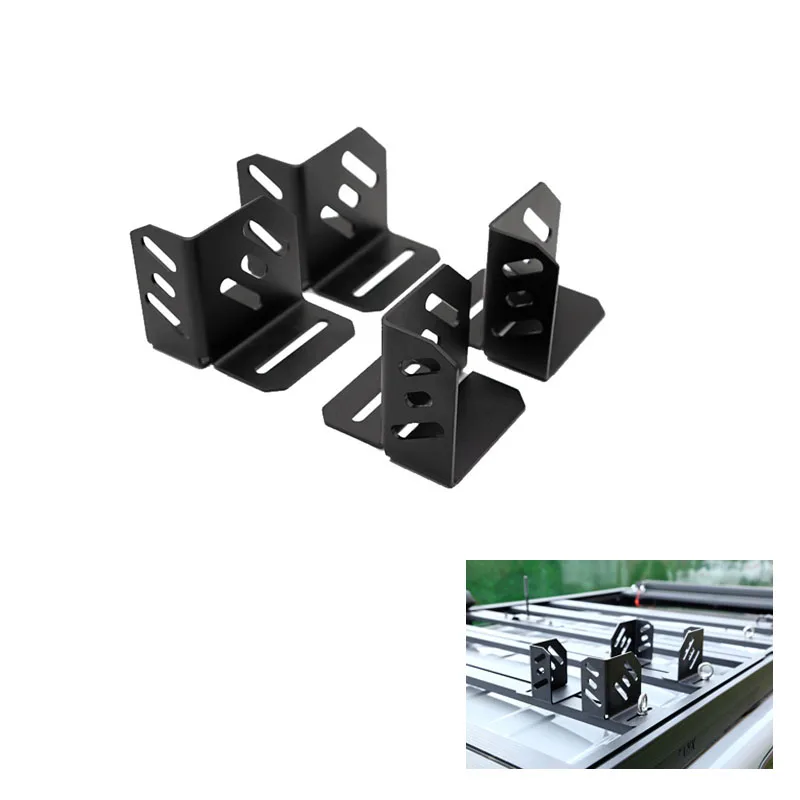 OEM Custom Flat Roof Rack Extension Accessories 304 Stainless Steel Jerry Can Mounting Bracket